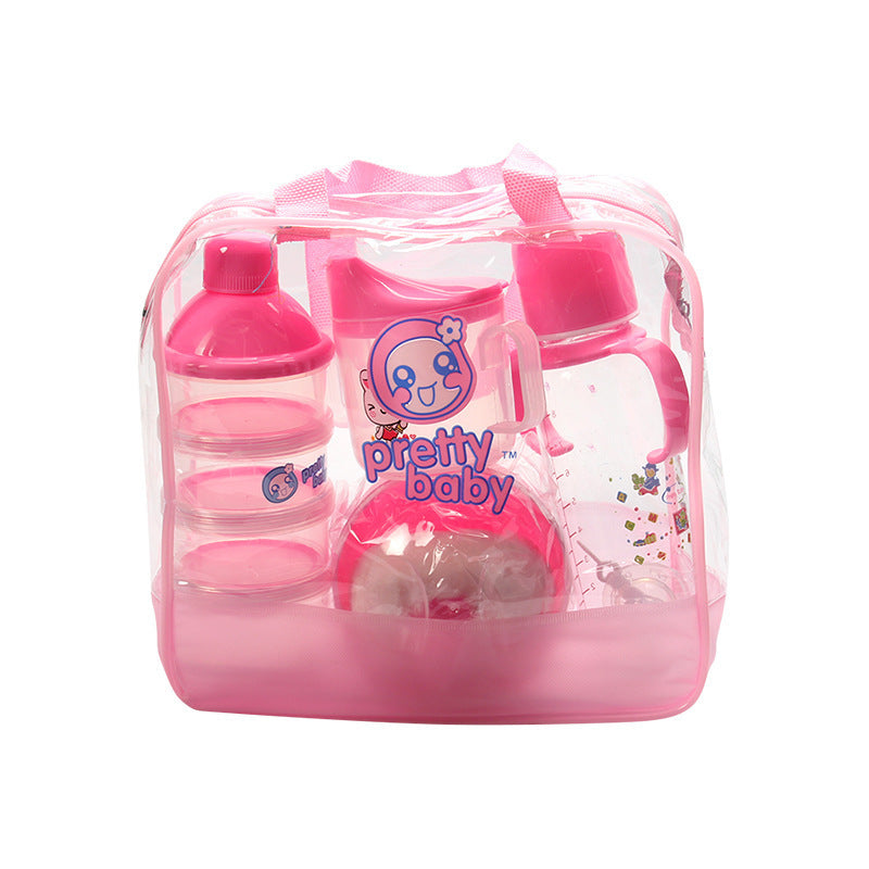 Baby & Toddler 4-Piece Milk Bottle & Care Set - Little Moon