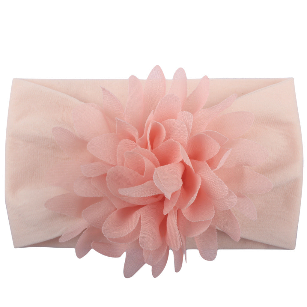Chiffon Flower Baby Headband – Cute Princess Hair Accessory - Little Moon