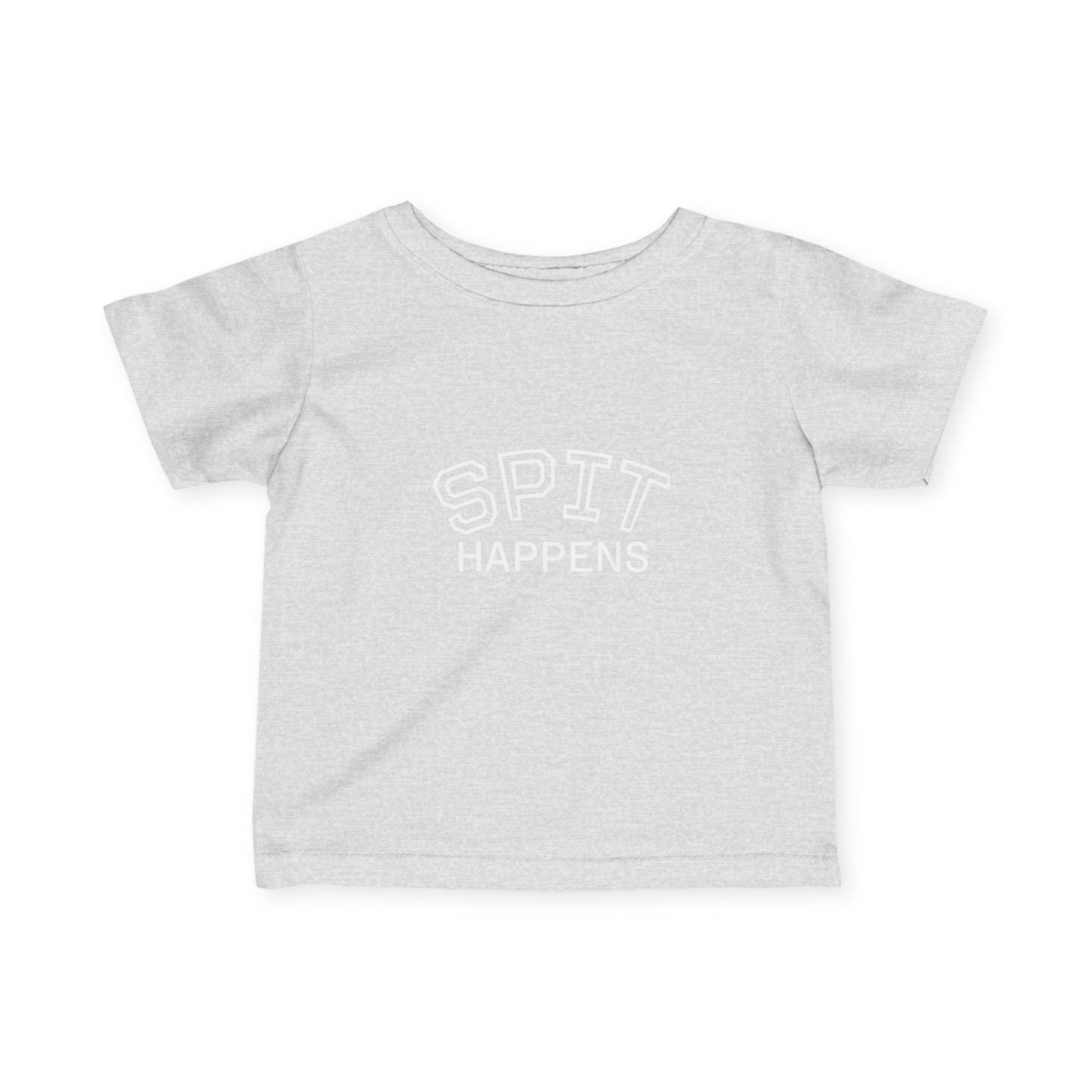 Spit Happens Funny Baby Tee – Adorable & Comfy! - Little Moon