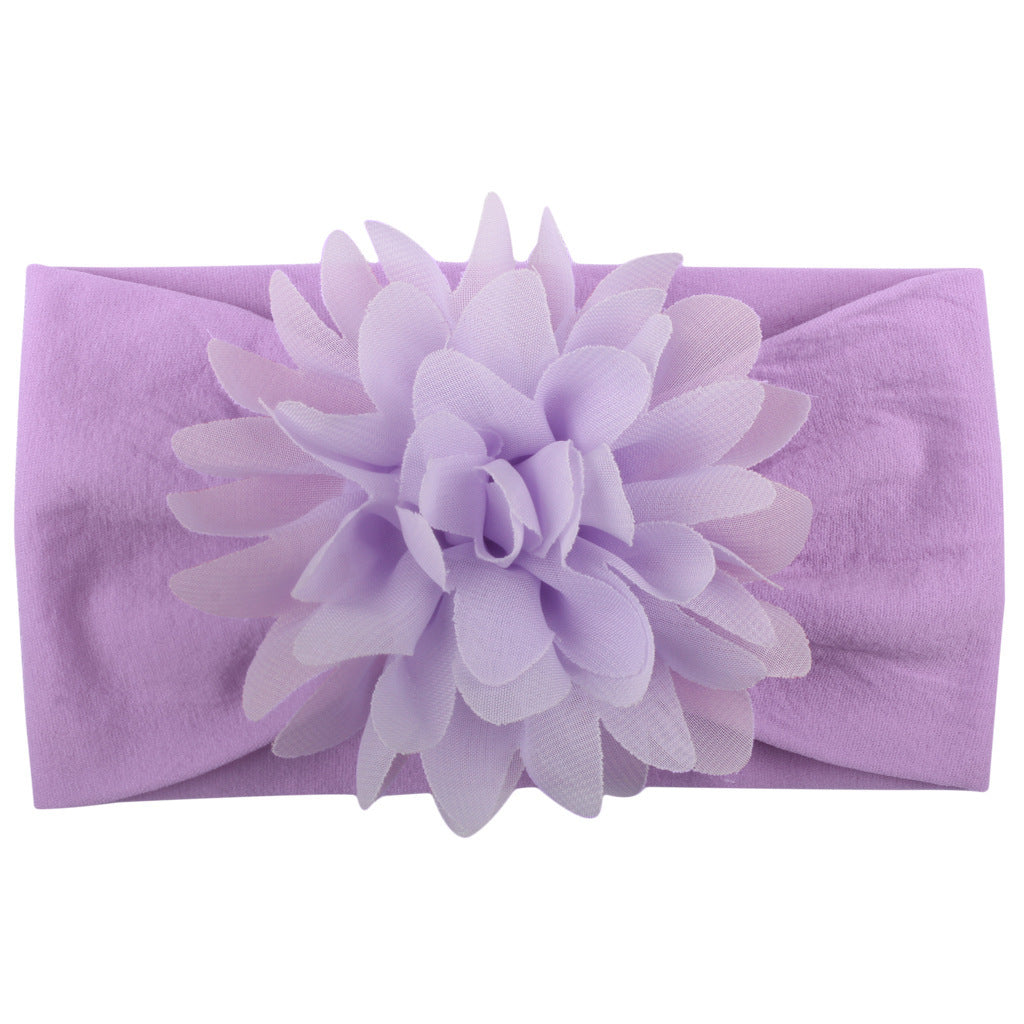 Chiffon Flower Baby Headband – Cute Princess Hair Accessory - Little Moon