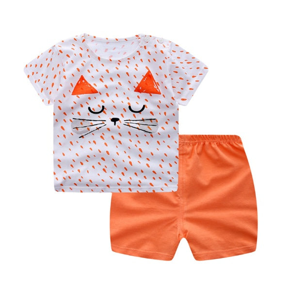 Cool Cartoon Baby Outfit – Summer Style for Cuties! - Little Moon