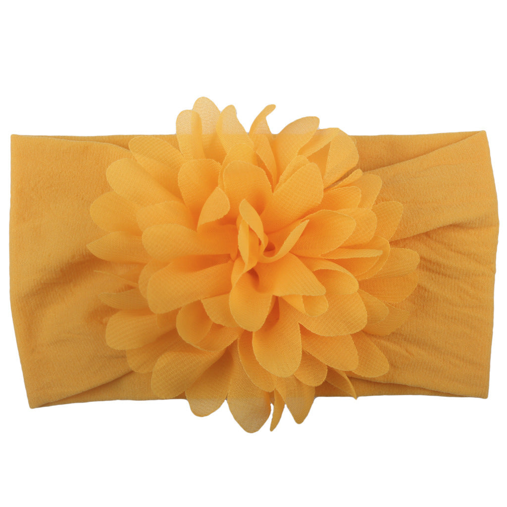 Chiffon Flower Baby Headband – Cute Princess Hair Accessory - Little Moon