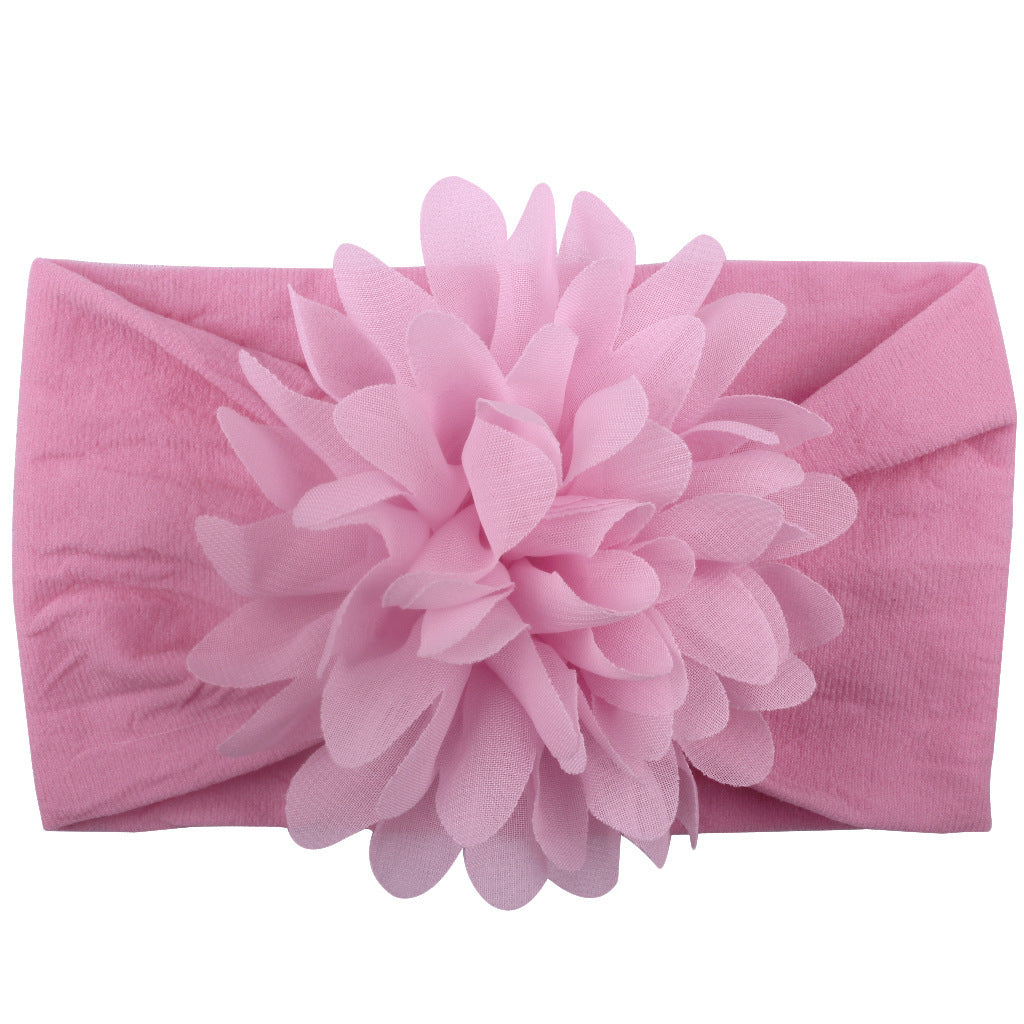 Chiffon Flower Baby Headband – Cute Princess Hair Accessory - Little Moon