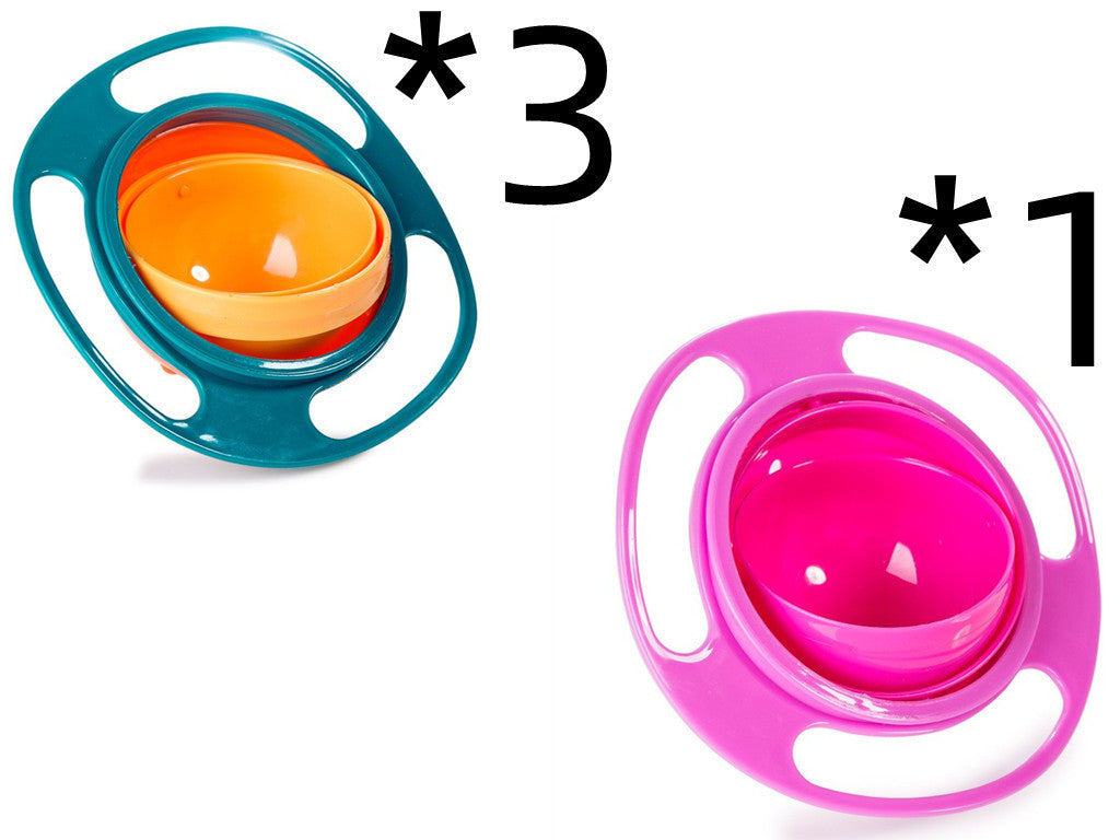 Fantastic Spill-proof Bowl with built-in 360 Rotation - Little Moon