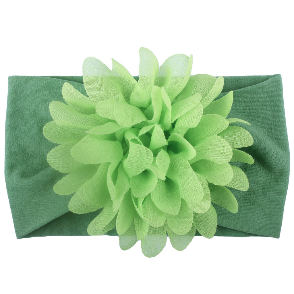 Chiffon Flower Baby Headband – Cute Princess Hair Accessory - Little Moon