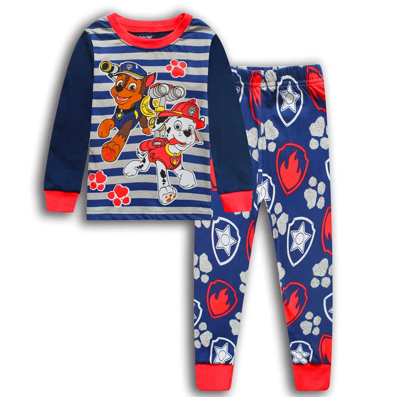 PAW Patrol 2-Piece Cartoon Pajama Set for Kids - Little Moon