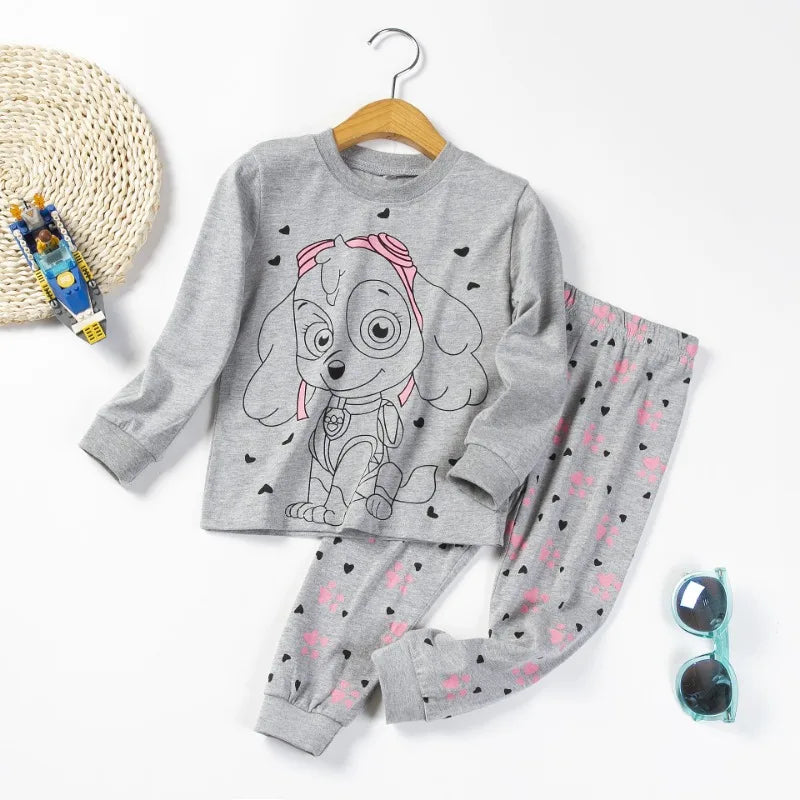 PAW Patrol 2-Piece Cartoon Pajama Set for Kids - Little Moon