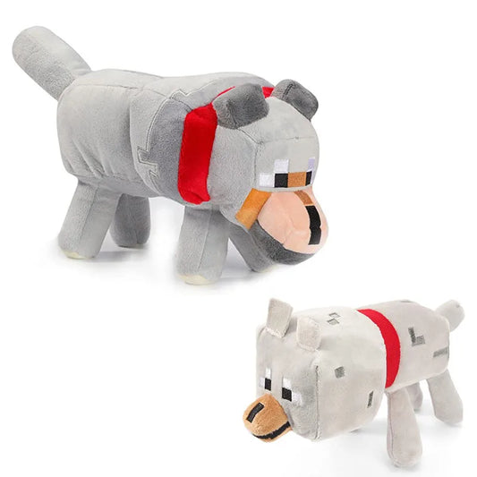 Game-Inspired Plush Toy Set – Baby Pig, Wolf & More - Little Moon