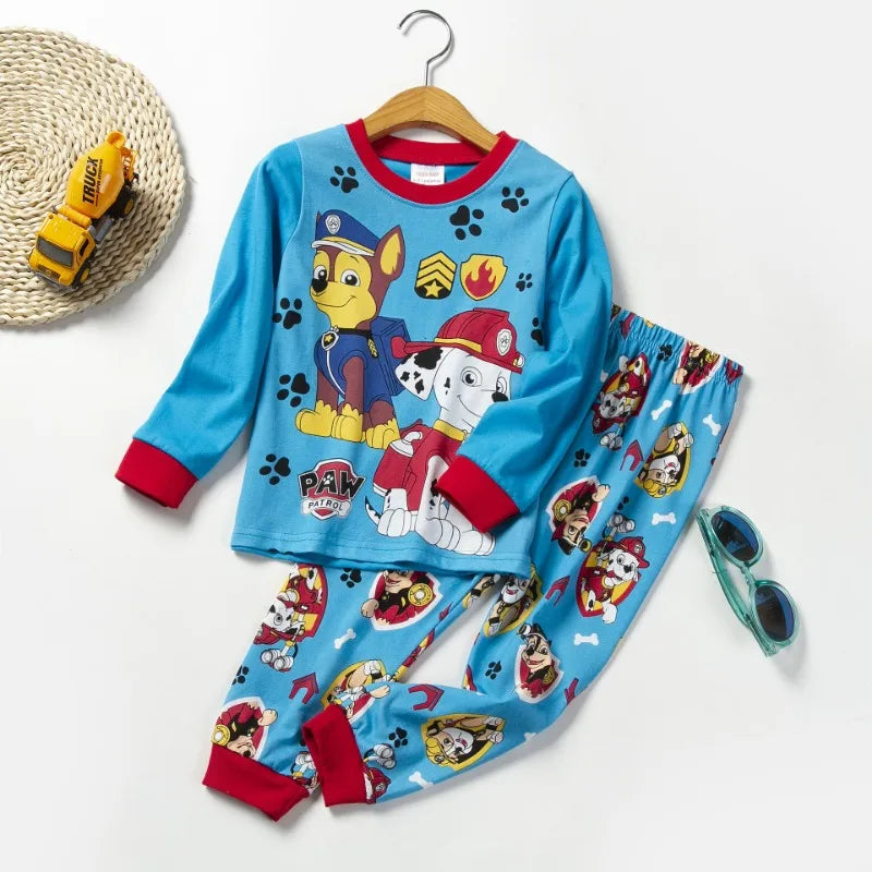 PAW Patrol 2-Piece Cartoon Pajama Set for Kids - Little Moon