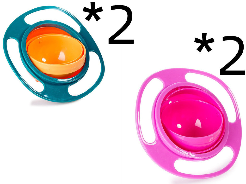 Fantastic Spill-proof Bowl with built-in 360 Rotation - Little Moon