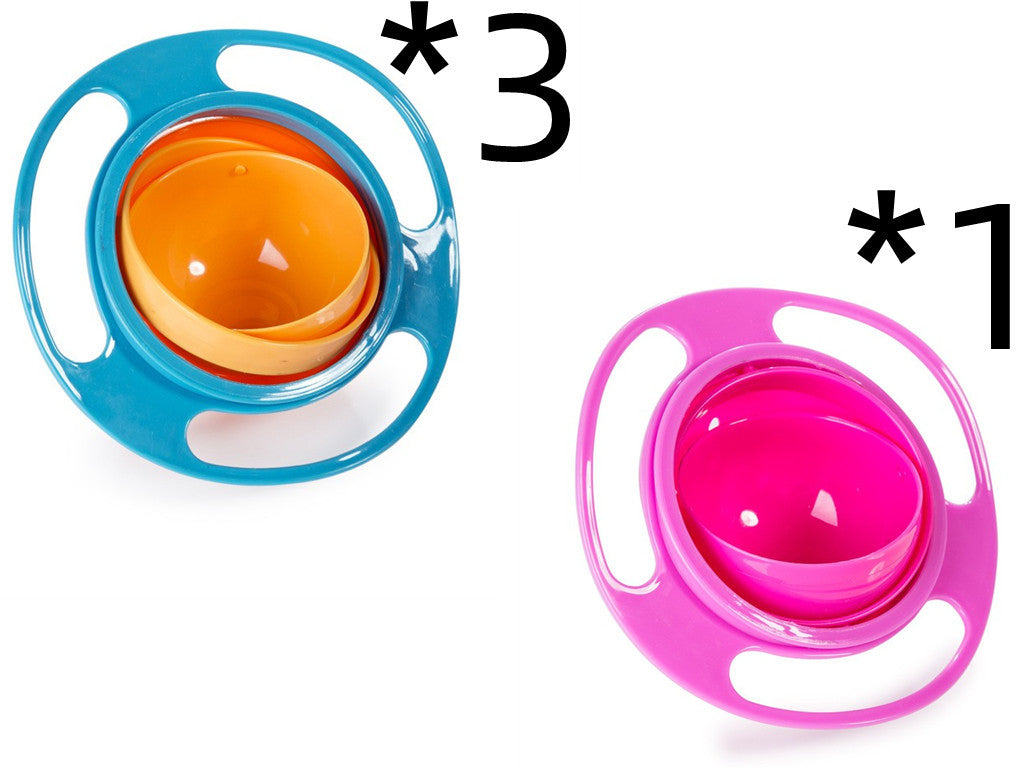 Fantastic Spill-proof Bowl with built-in 360 Rotation - Little Moon